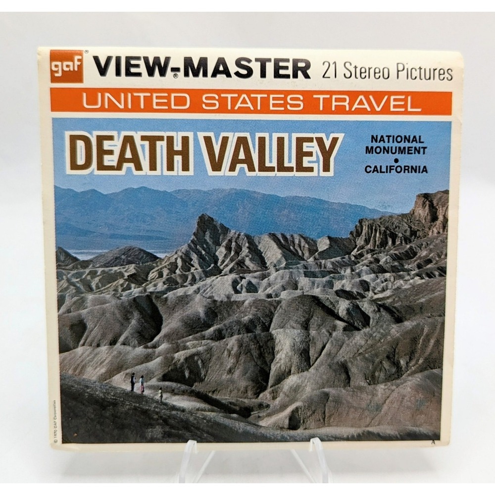 1970 GAF View-Master Death Valley National Monument California 3 Reel Pack